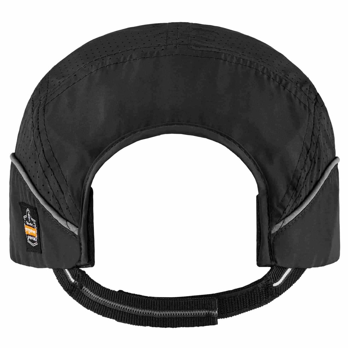 Ergodyne 23366 8955 Short Brim Black Lightweight Bump Cap Hat - 3