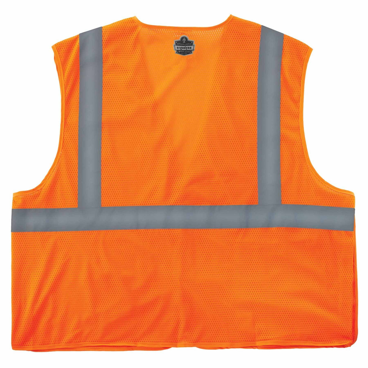 Ergodyne 24553 8215BA-S M Orange Class 2 Economy Breakaway Mesh Vest - Single Size - 2