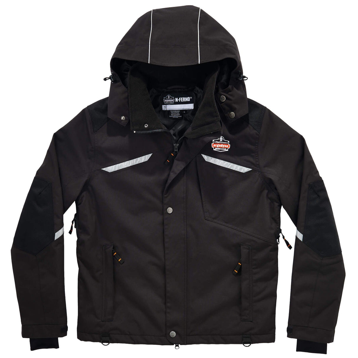 Ergodyne 41116 N-Ferno 6466 Thermal Jacket, 2XL, Black - 4