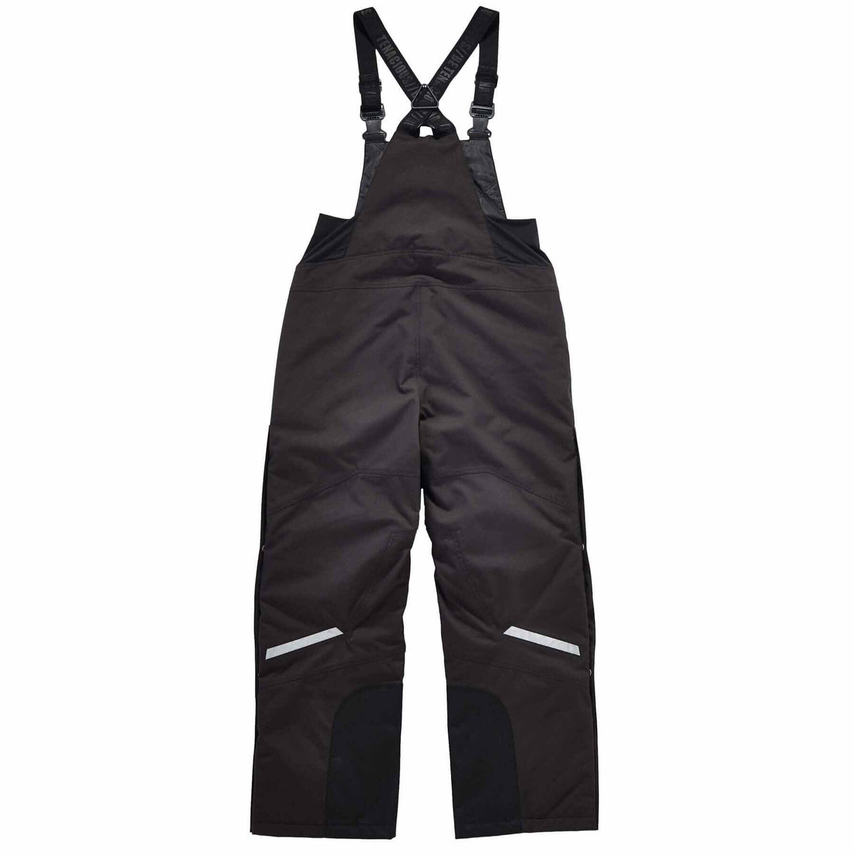 Ergodyne 41218 6471 4XL Black Thermal Bibs - 500D Nylon Shell - 2