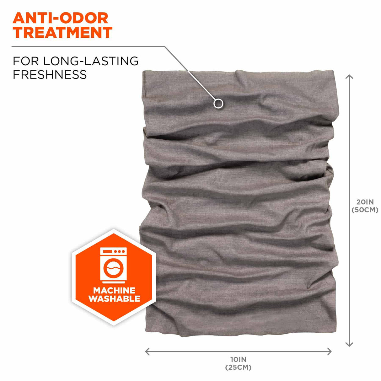 Ergodyne 42115 Chill-Its® 6485 Multi-Band, Gray Heather - 2