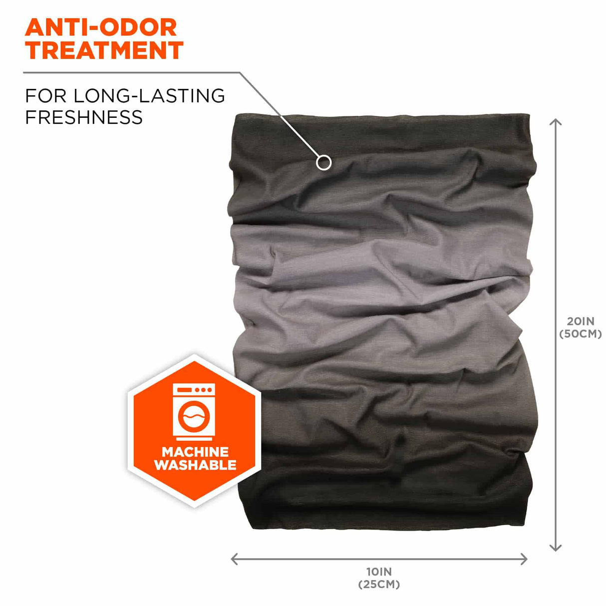 Ergodyne 42116 Chill-Its® 6485 Multi-Band, Light Gray Fade - 2