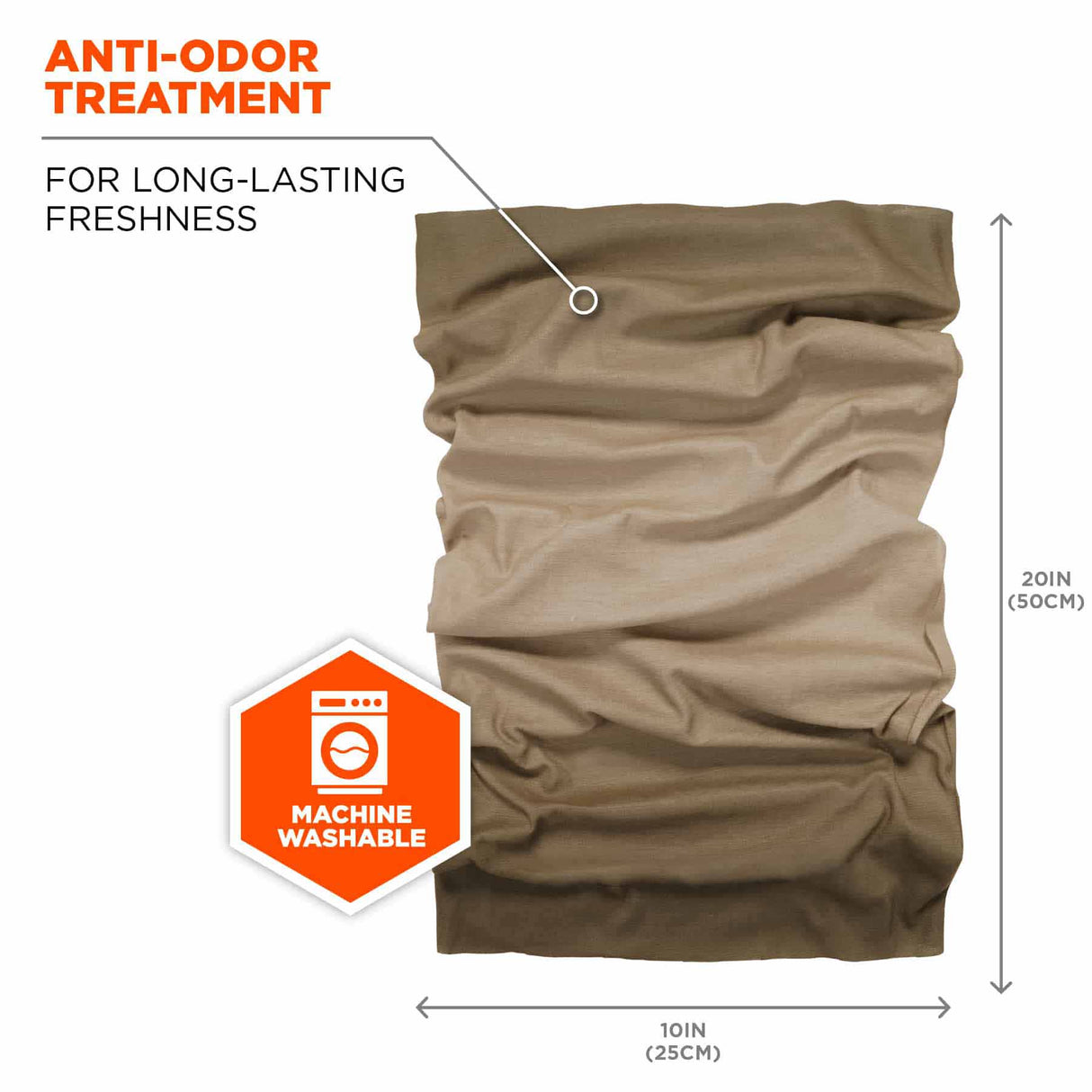 Ergodyne 42118 Chill-Its® 6485 Multi-Band, Khaki Fade - 2