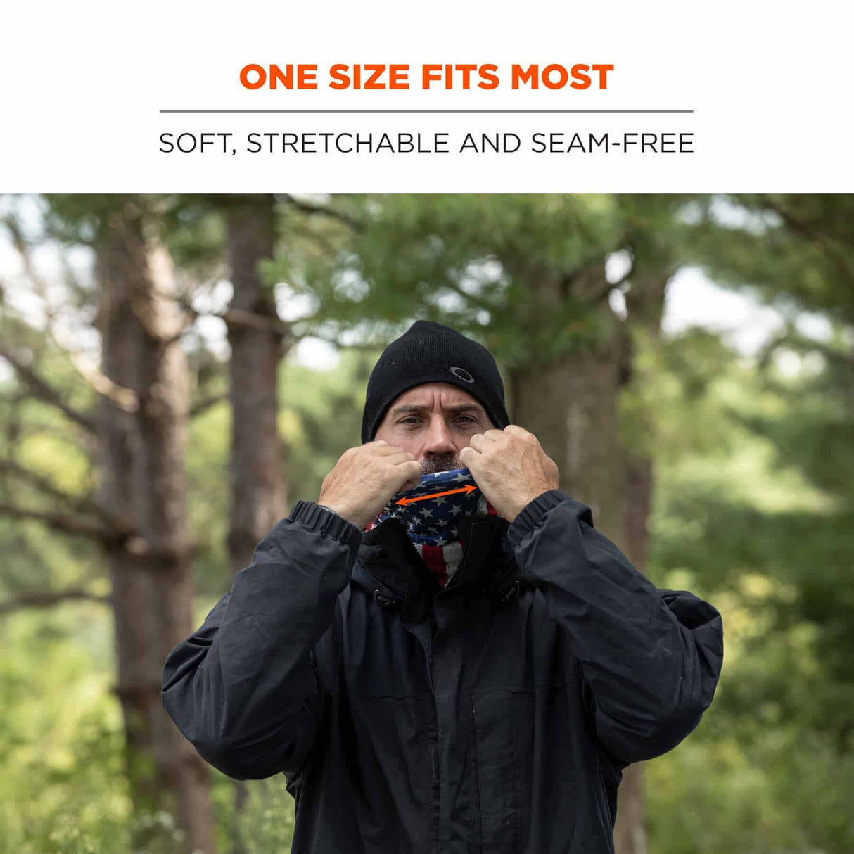 Ergodyne 42320 6491 Lime Reversible Thermal Multi-Band - Fleece + Poly - 6