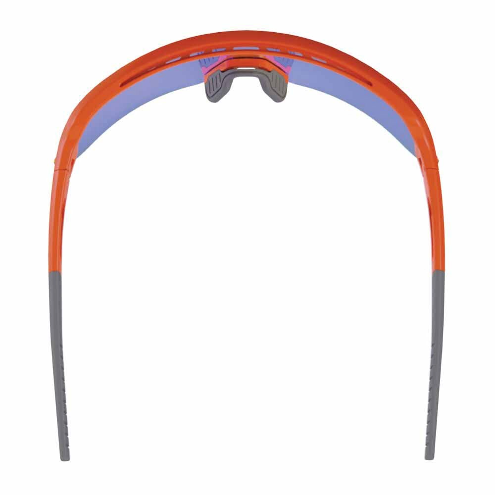 Ergodyne 55022 AEGIR-AFASM Orange Frame Blue Mirror Lens Anti Scratch Anti Fog Safety Glasses - 10