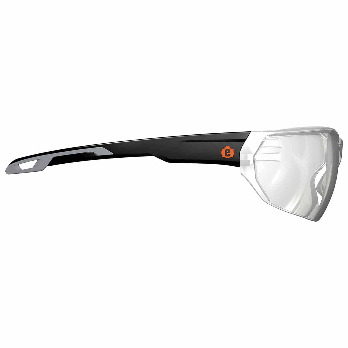 Ergodyne 59280 VALI In/Outdoor Lens Matte Black Frameless Safety Glasses - 2