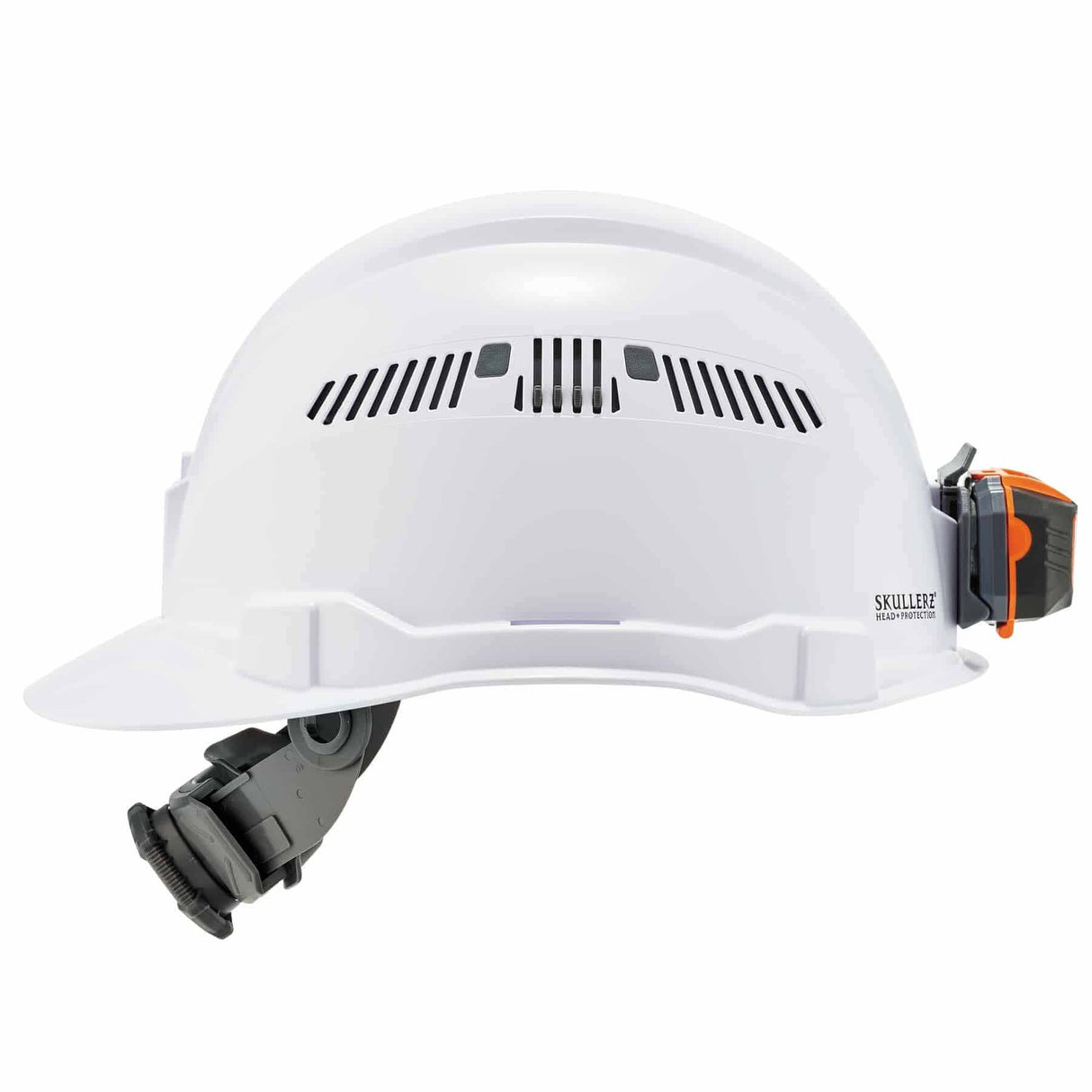 Ergodyne 60146 8972LED White Class C Hard Hat Cap Style + LED Light - 3