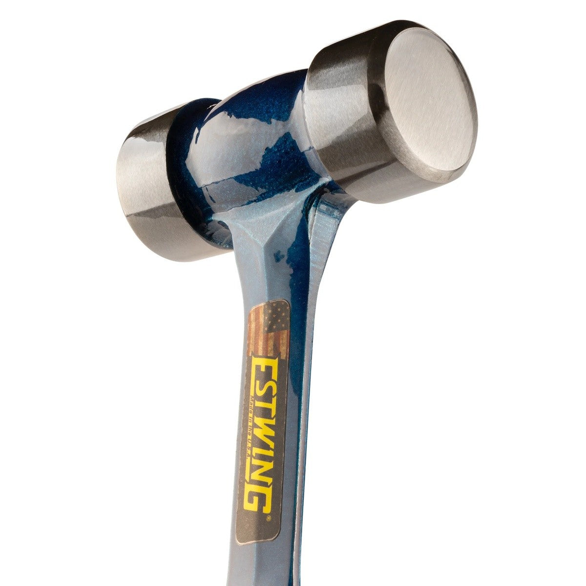 EstWing E3-33FRH 33 oz 19" Farrier Rounding Hammer with Shock Reduction Grip - 3
