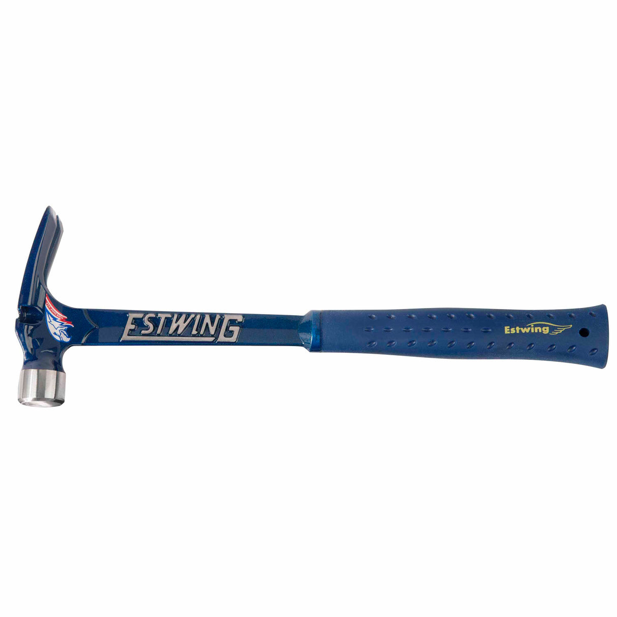 EstWing E6-15SR 15 oz Blue Vinyl Gripped Ultra Framing Hammer Short Handle