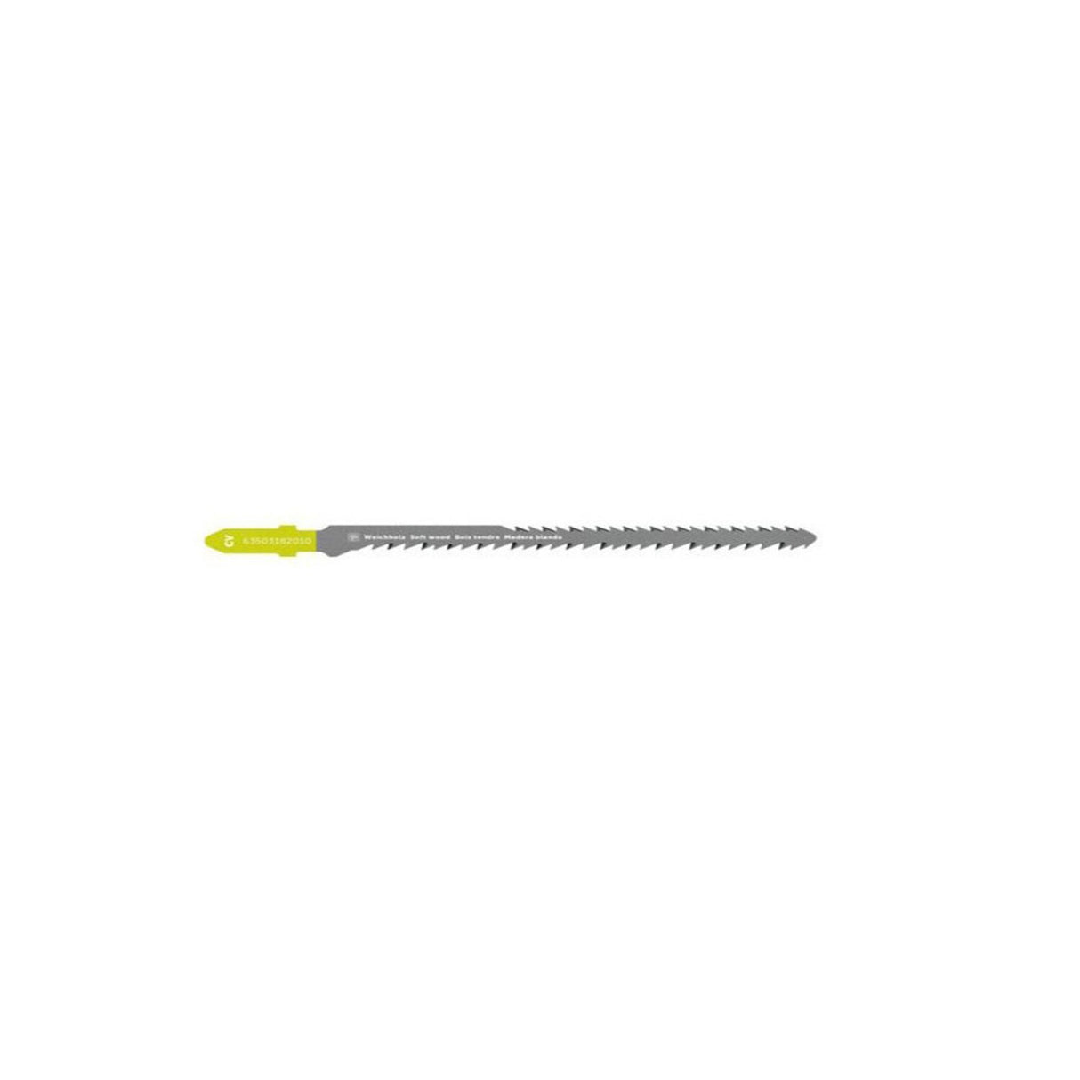 FEIN 63503182010 Chrome-Vanadium T-Shank Jigsaw Blade for Soft Wood and Plywood, 10 TPI (5 Pack)
