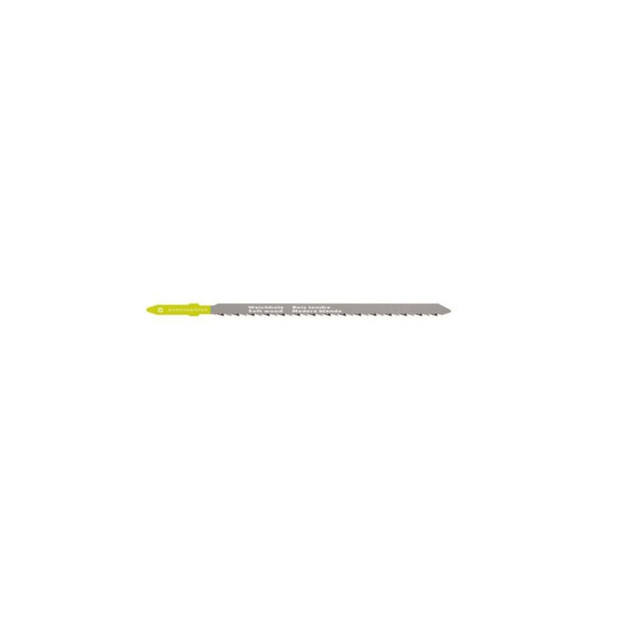 FEIN 63503183010 3 in. Chrome-Vanadium T-Shank Jigsaw Blade 10 TPI for Reverse Cut (5 Pack)