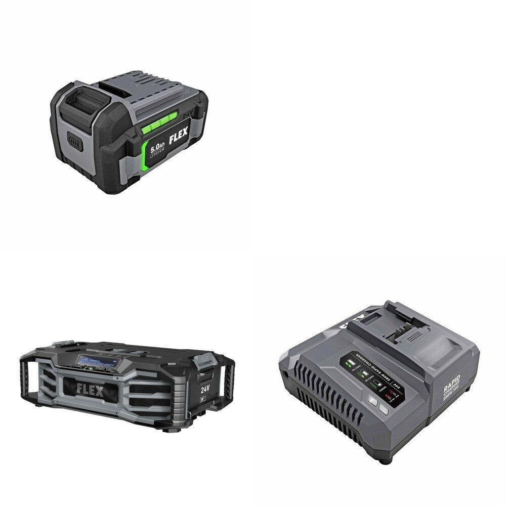 Flex FX5361-Z Stack Pack Radio Kit W/ FREE Battery and FREE Rapid Charger