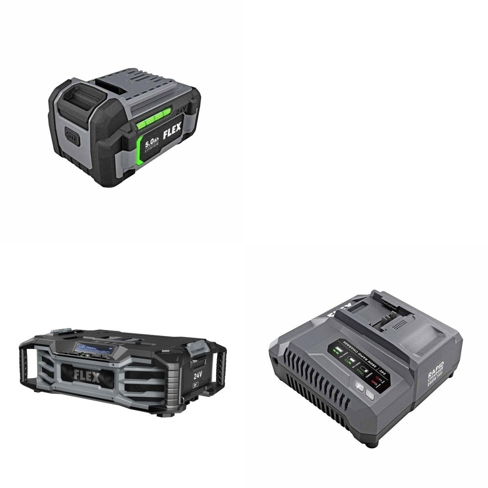 Flex FX5361-Z Stack Pack Radio Kit W/ FREE Battery and FREE Rapid Charger