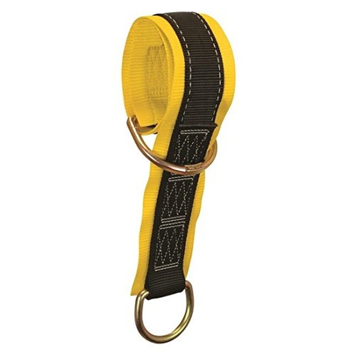 FallTech 737208 8 ft. Web Pass-Through Anchor Sling with 2 D-Rings and 3 in. Wear Pad