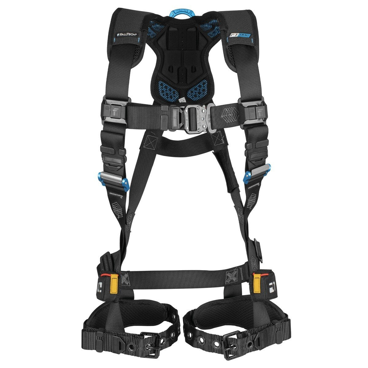 FallTech 8129M FT-One Fit Non-Belted Womens Full Body Harness with Tongue Buckle Legs and Quick-Connect Chest (Medium) - 2
