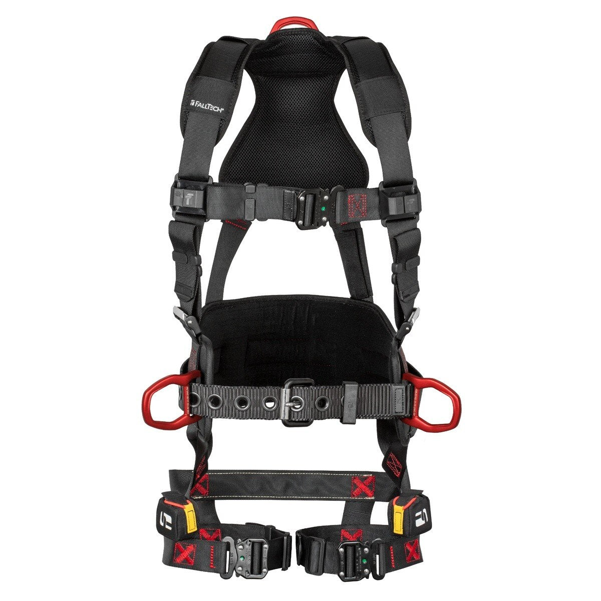FallTech 8144QCLXL FT-Iron 3D Belted Full Body Harness with Quick Connect Legs and Chest L XL - 2