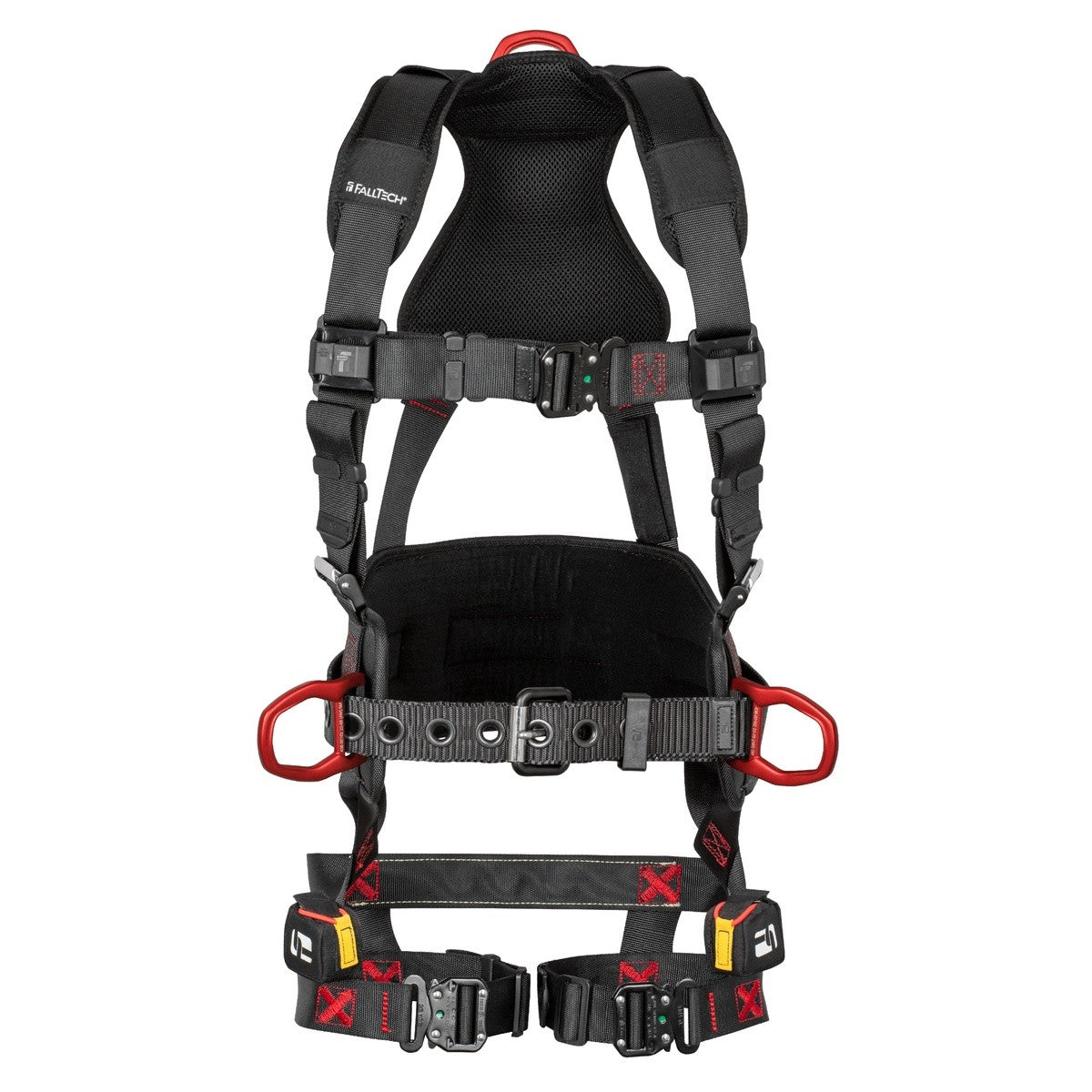 FallTech 8144QCLXL FT-Iron 3D Belted Full Body Harness with Quick Connect Legs and Chest L XL - 2