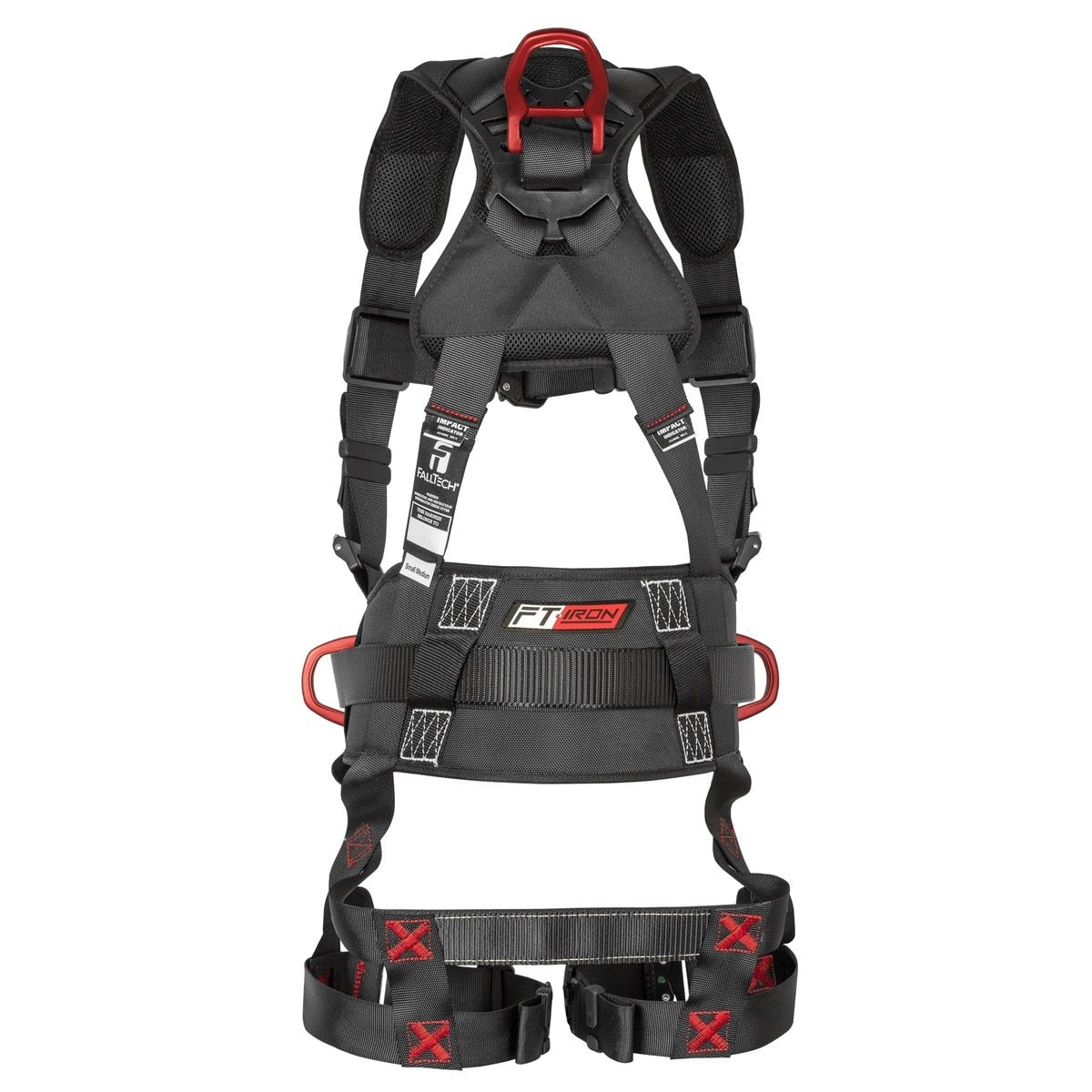 FallTech 8144QCLXL FT-Iron 3D Belted Full Body Harness with Quick Connect Legs and Chest L XL - 3