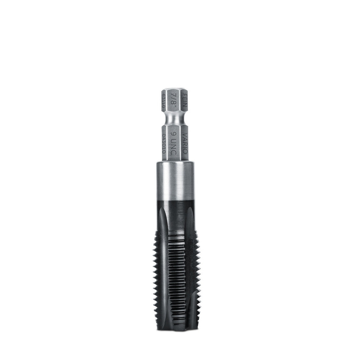 Fein 63110043010 VARIO Tapper 0.875" 9 UNC TiAlN Coated HSS for Through Holes