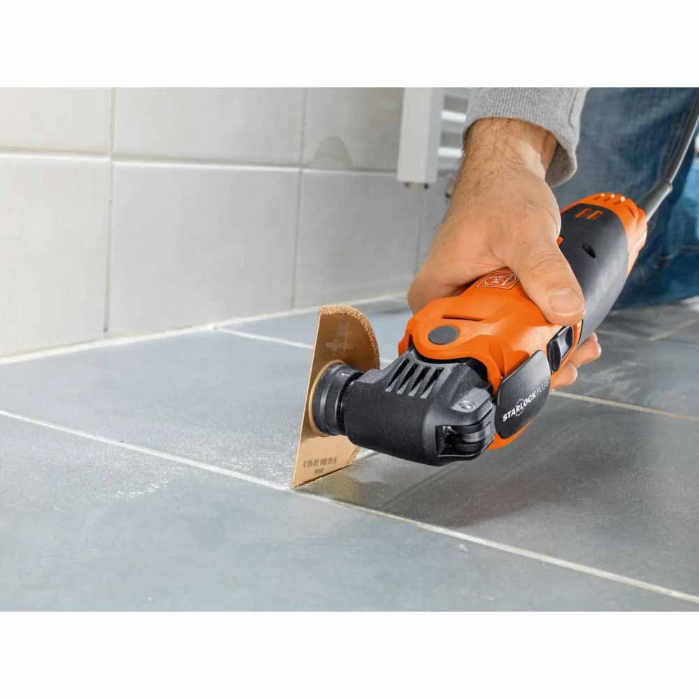 Fein 72296769090 MULTIMASTER MM 500 Plus 350W Corded Oscillating MultiTool Kit with StarlockPlus and L-Boxx Case (3 Piece) - 7