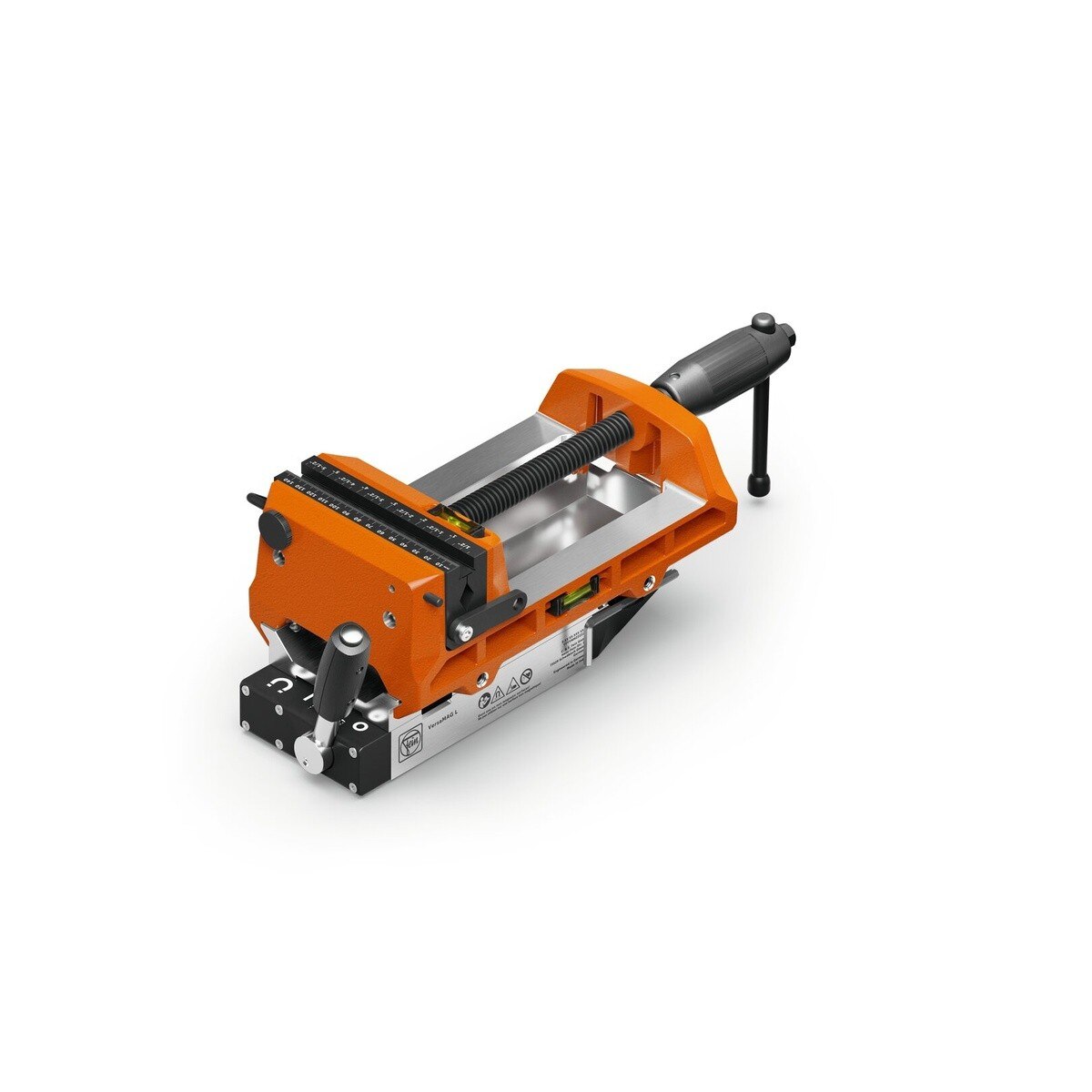 Fein 99100001357 VersaMAG Vise 160 L Magnetic Vise 6-1/4" Jaw Opening 6" Jaw Width