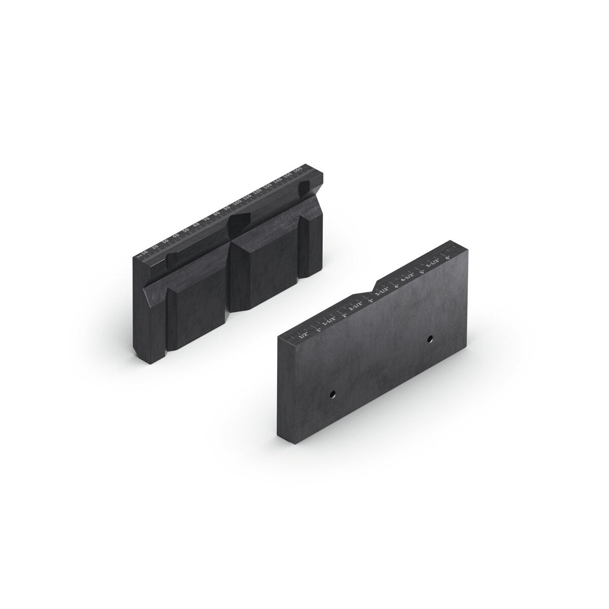 Fein 99100001362 3-1/8" x 6-3/4" Riser Jaw Set for VersaMAG 160 L Vise (2 Piece)
