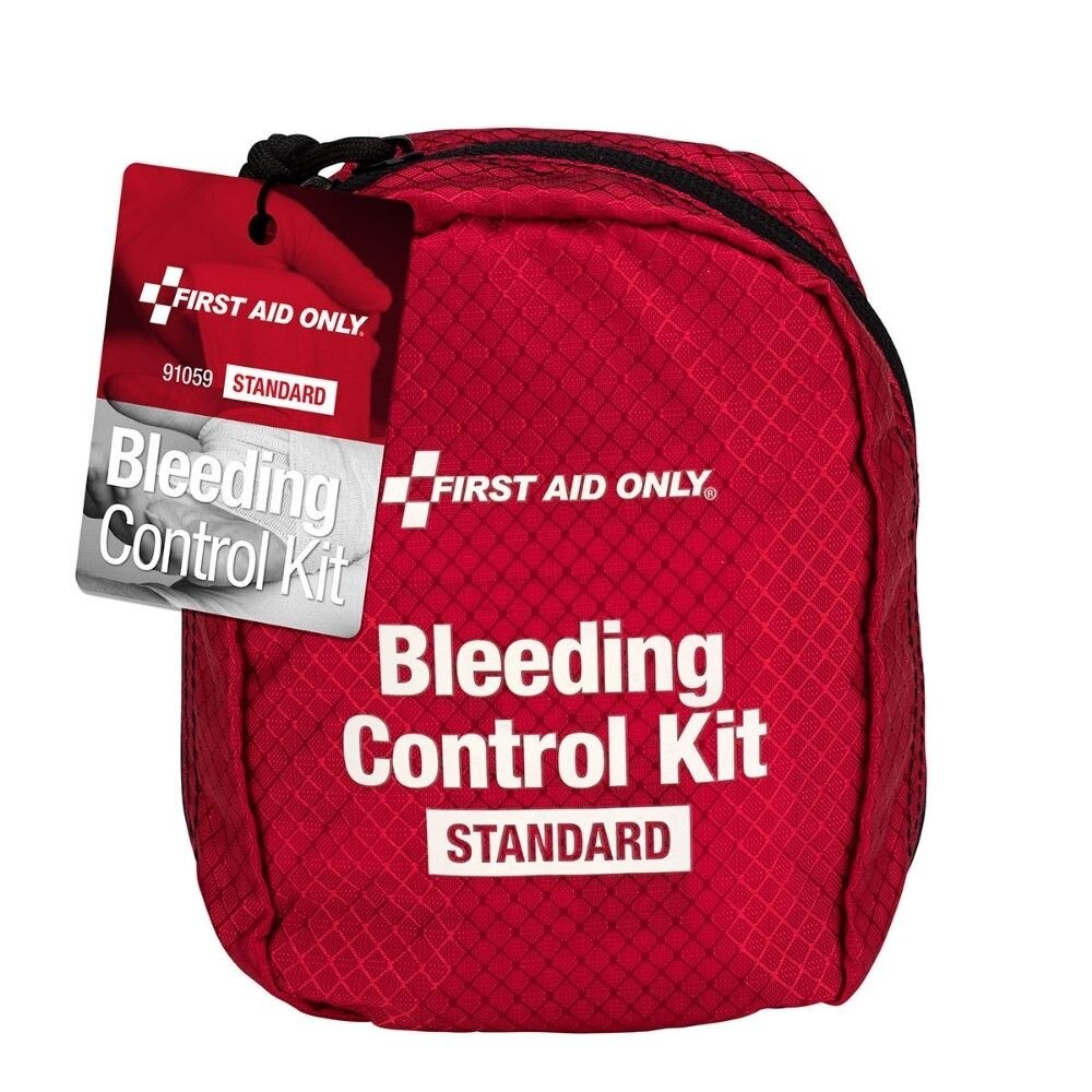 First Aid Only 91059 Bleeding Control Kit - Standard, Fabric Case - 2
