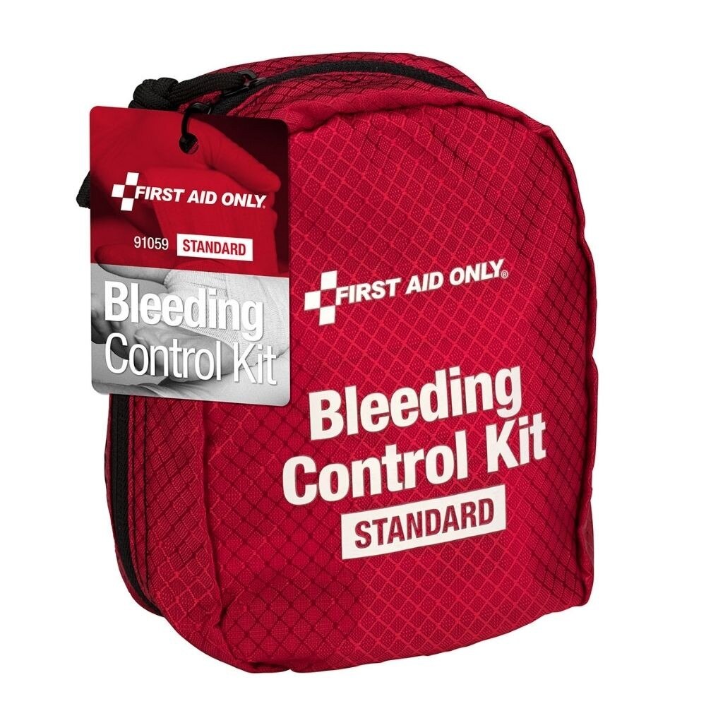 First Aid Only 91059 Bleeding Control Kit - Standard, Fabric Case - 3