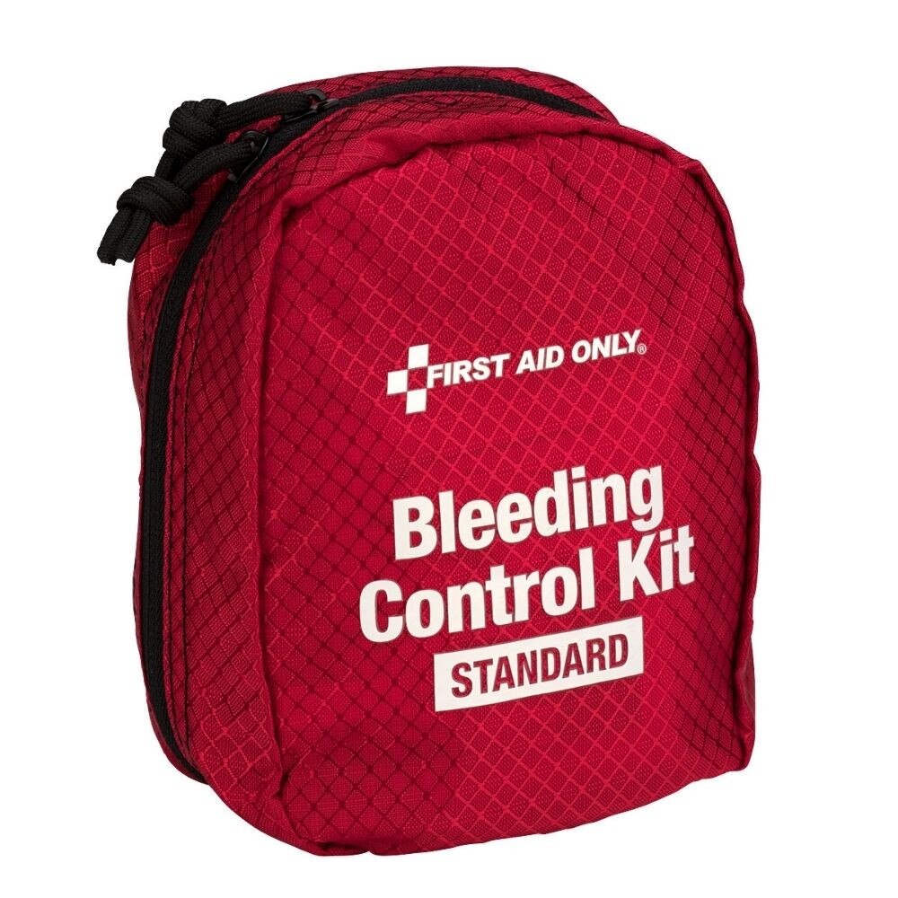 First Aid Only 91059 Bleeding Control Kit - Standard, Fabric Case - 6