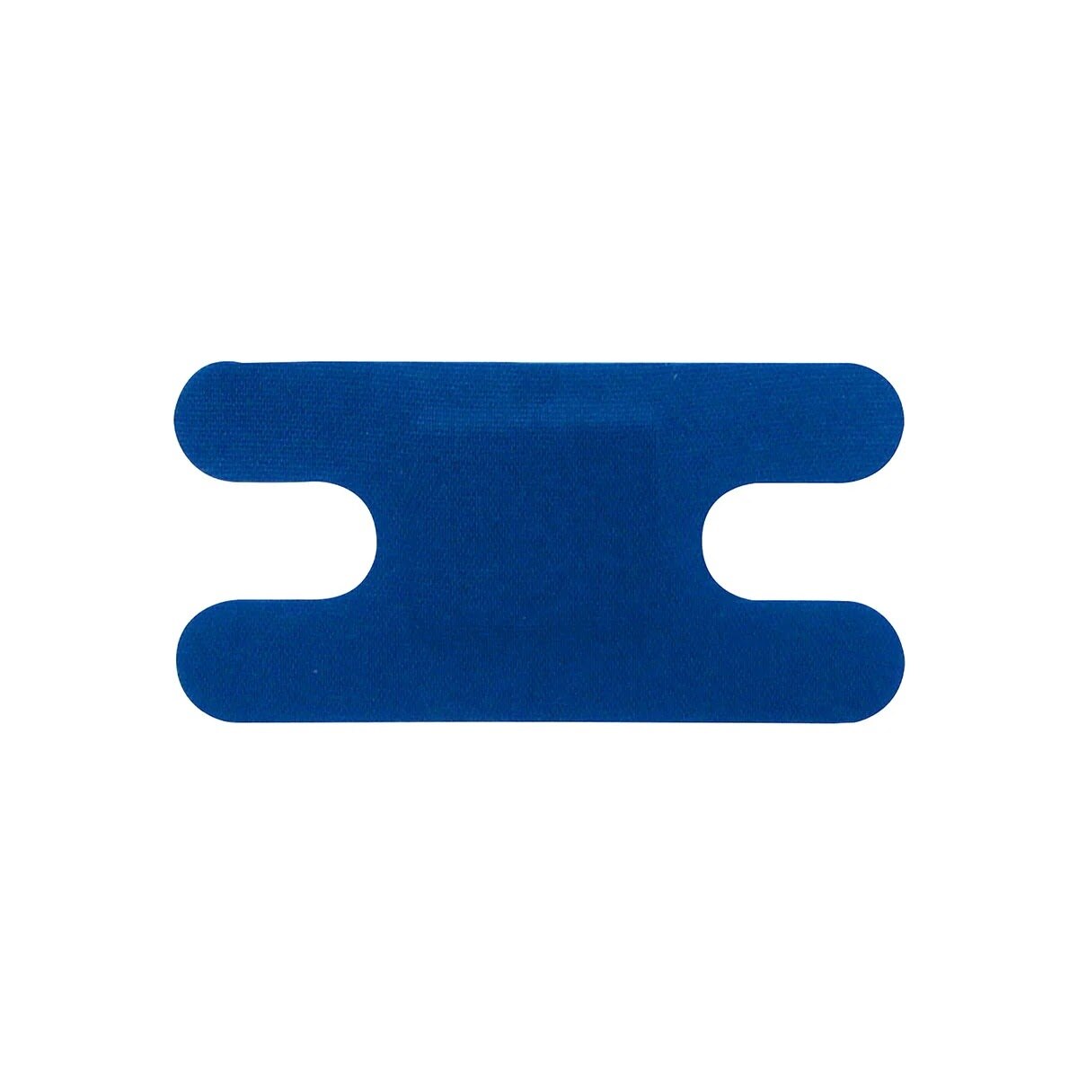 First Aid Only 91668 1 1/2 in x 3 in Blue Metal Detectable Fabric Knuckle Bandages (50 Pack) - 2