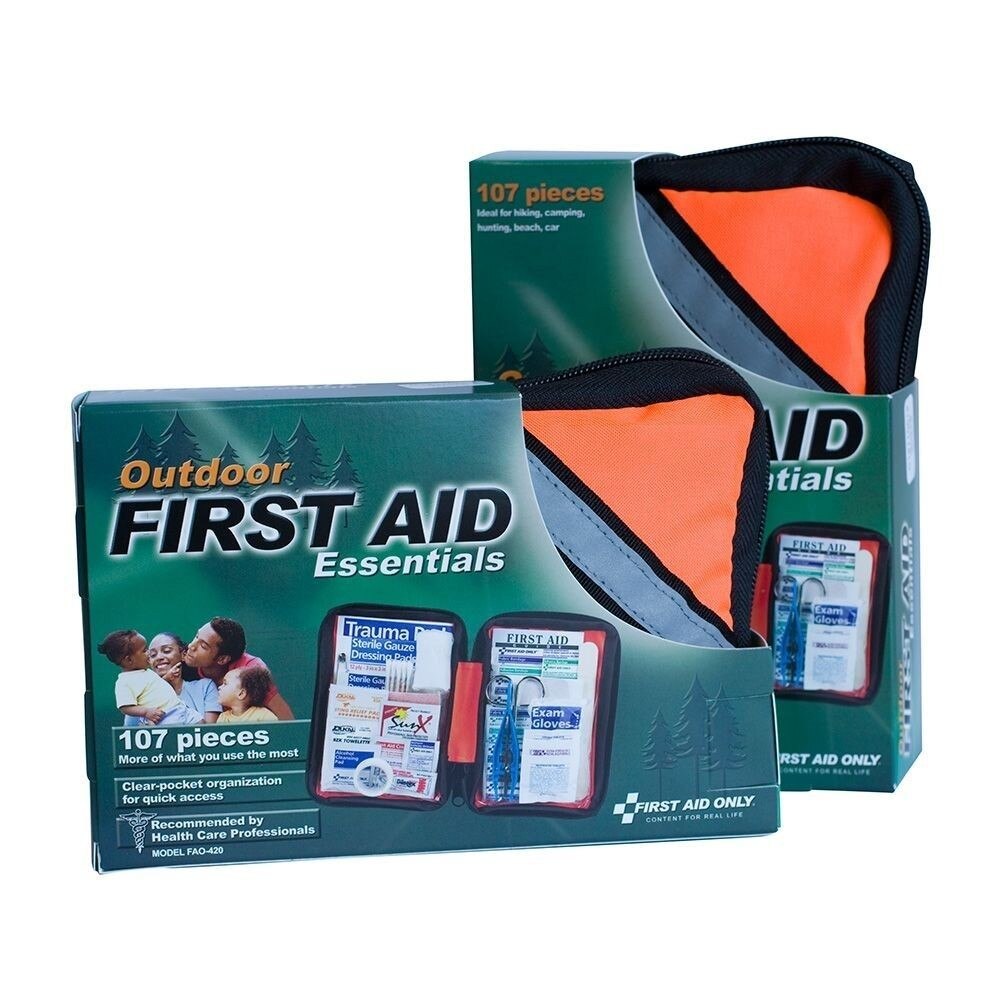 First Aid Only FAO-420 Outdoor First Aid Kit, 107 Piece, Fabric Case - 3