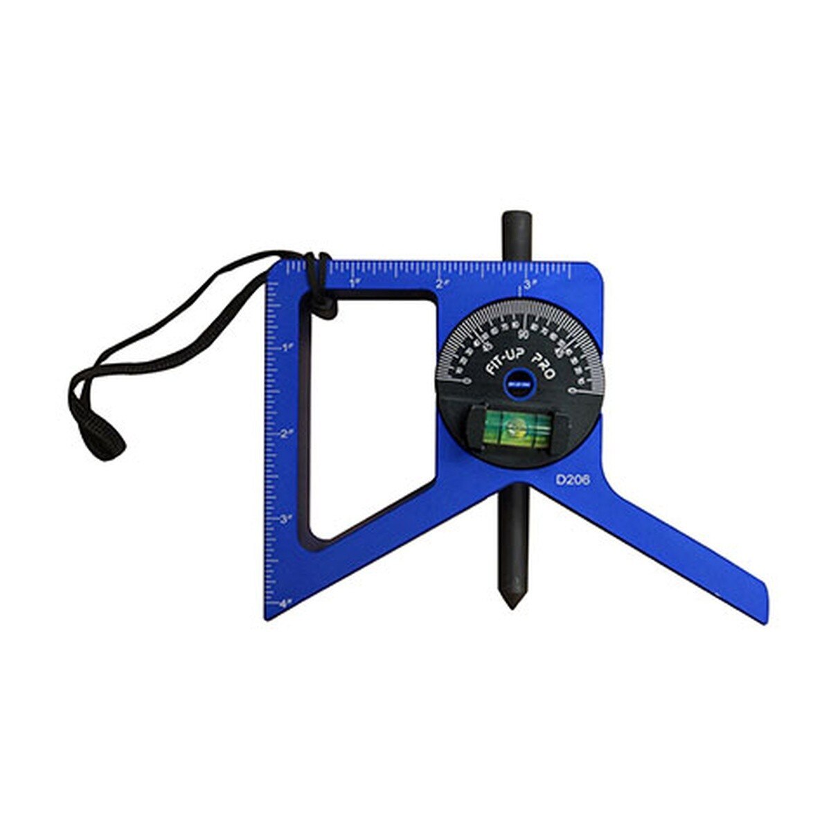 Fit-Up Pro D206 Magnetized Pipe Centering Finder with Punch and Multi-Tool 8 x 8" - 3
