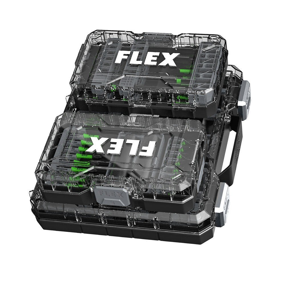 Flex FAM10401-10 Thin Wall Deep Well 6-Point 1/2" Drive Impact Nut Socket Set (10 Piece) - 6