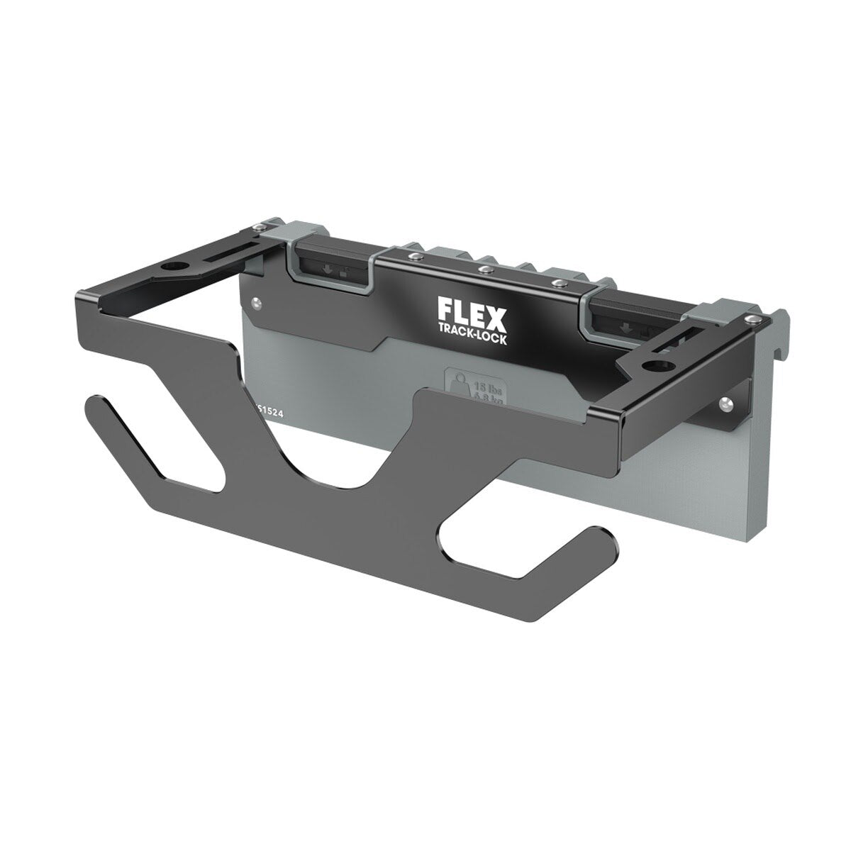 Flex FS1524 TRACK-LOCK Angle Grinder and Polisher Rack for Up to 7 in Tools, 15 lb Capacity