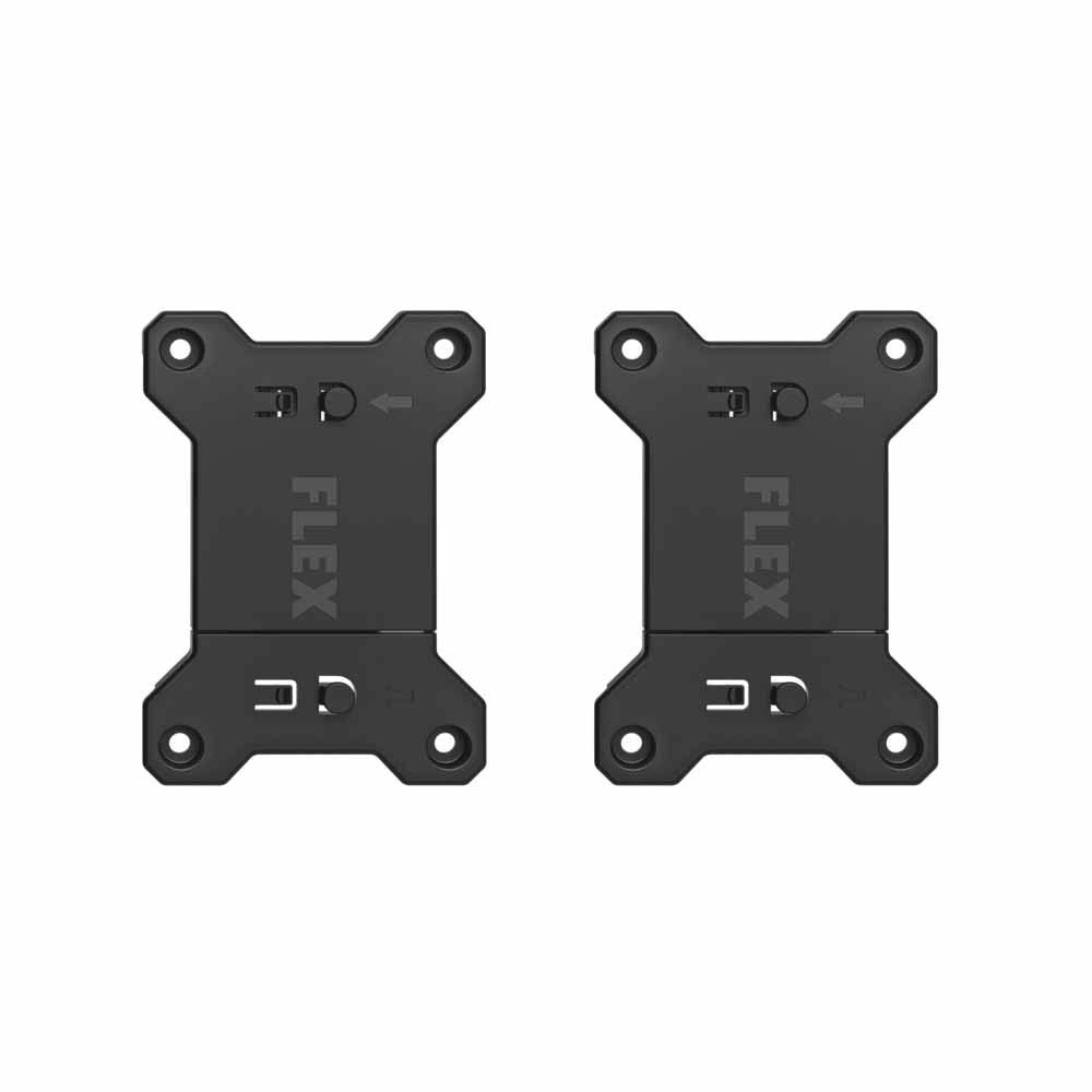 Flex Fs1606-2 Stack Pack Adjustable Charger Mounts 2-Pack - 2