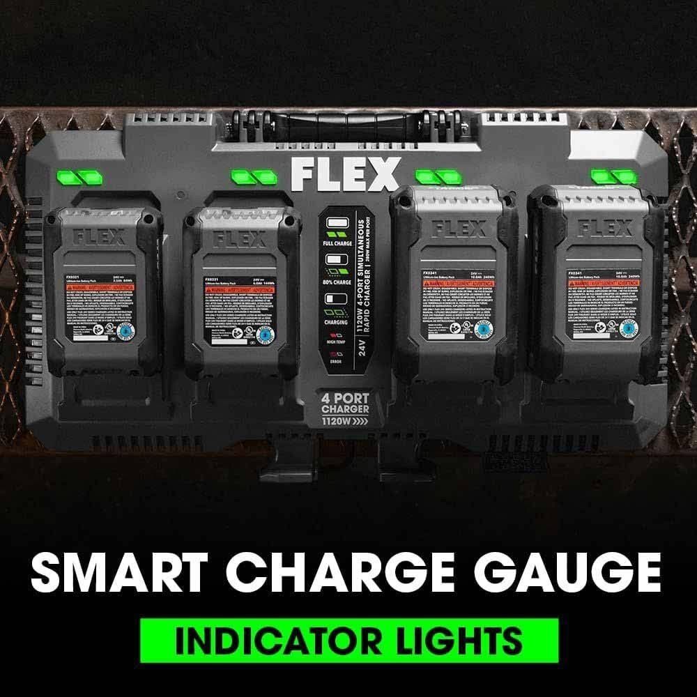 Flex FX0451-Z 4-Port Charger - 9