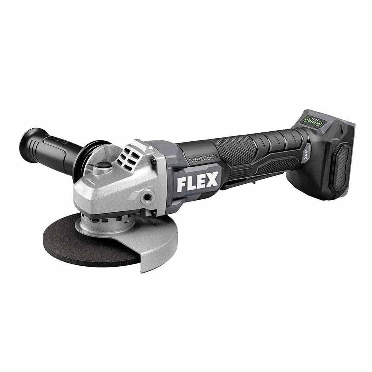 Flex FX3171A-2H1 5" Variable Speed Angle Grinder with Paddle Switch Kit (2x6.0Ah Stacked Battery+280W Rapid Charger)