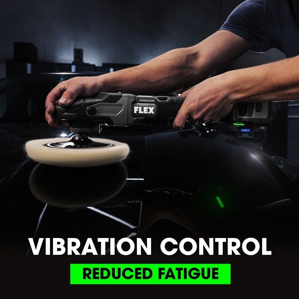 Flex FX3311-2C 24V Rotary Polisher Kit with 5.0Ah Battery and Accessories - 4