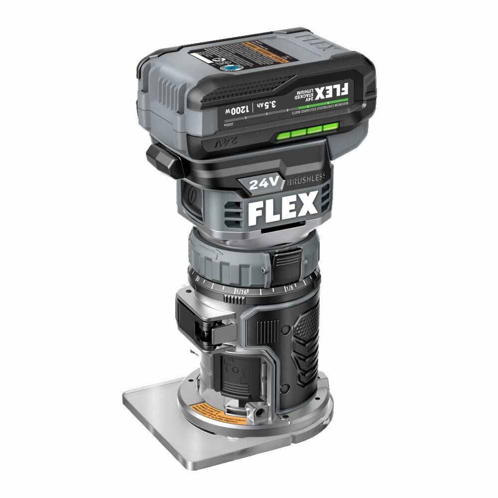 Flex FX4221-1F Compact Router Stacked-Lithium Kit - 2
