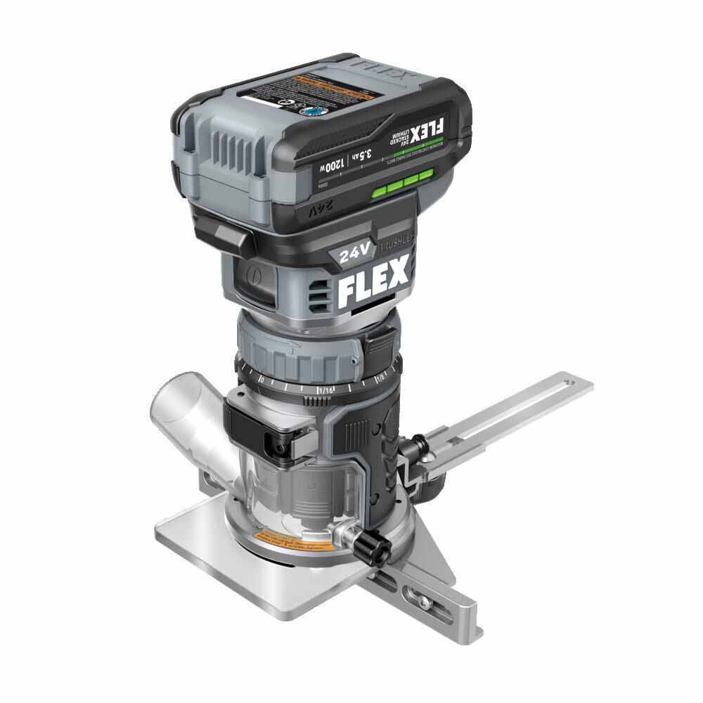 Flex FX4221-1F Compact Router Stacked-Lithium Kit - 3
