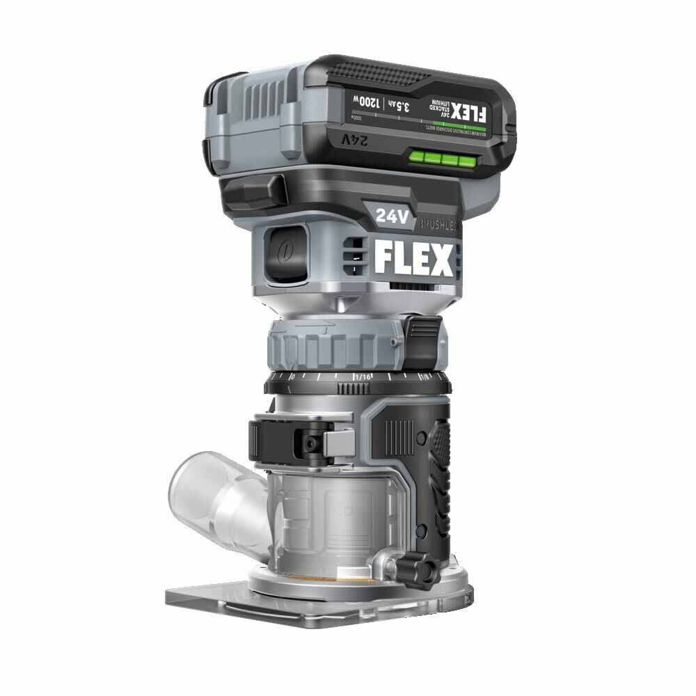 Flex FX4221-1F Compact Router Stacked-Lithium Kit - 4