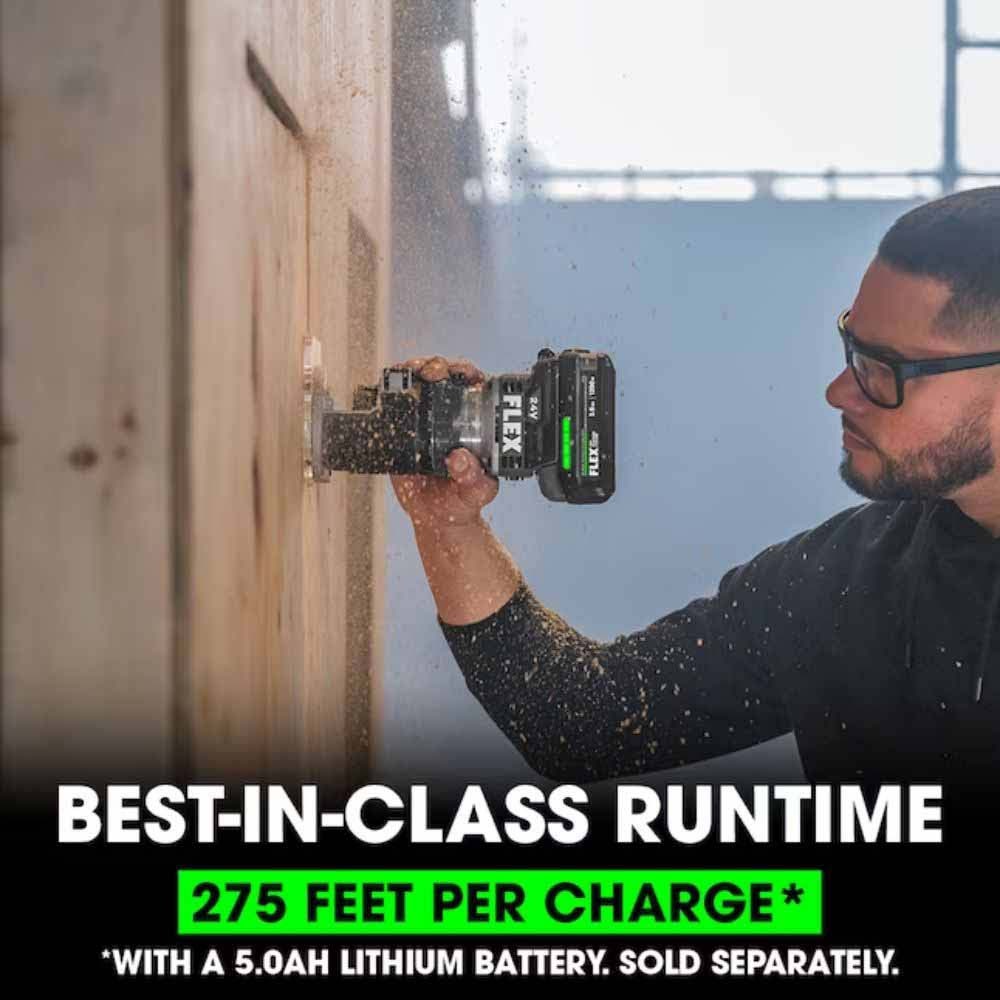 Flex FX4221-1F Compact Router Stacked-Lithium Kit - 9