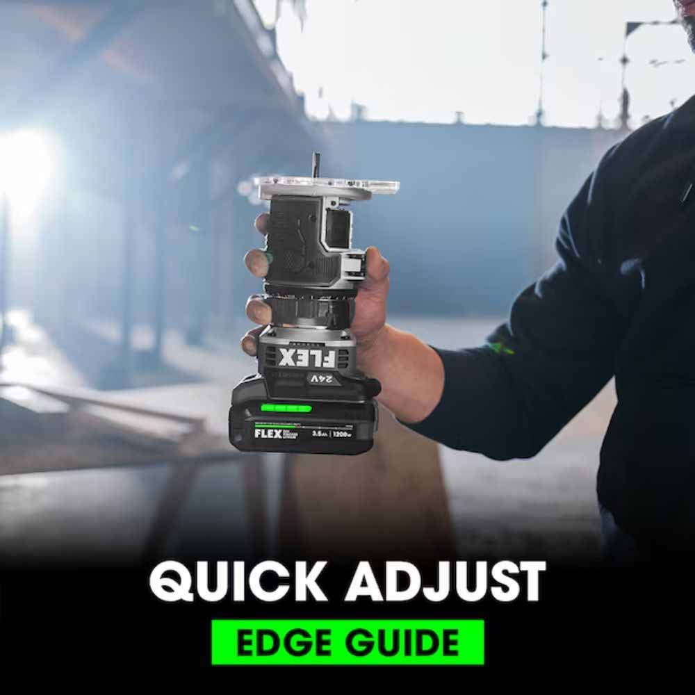 Flex FX4221-1F Compact Router Stacked-Lithium Kit - 12