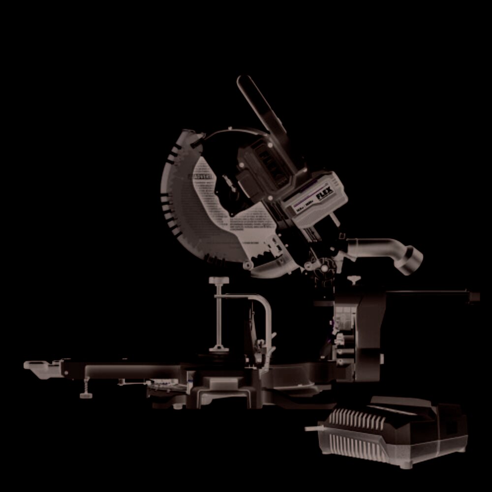Flex FX7141A-1J 12" Sliding Compound Miter Saw, 10.0Ah Battery and Charger - 2