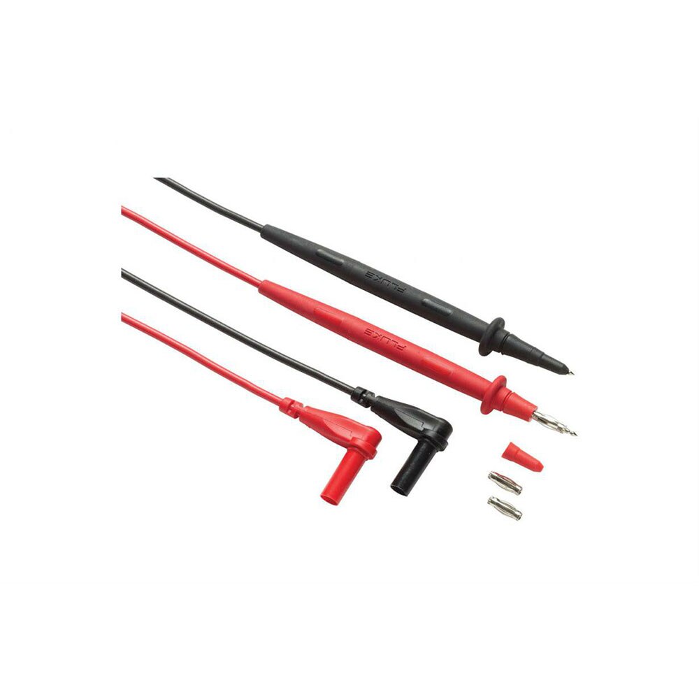 Fluke TL76 Test Lead Set, Black/Red 2 mm/4mm