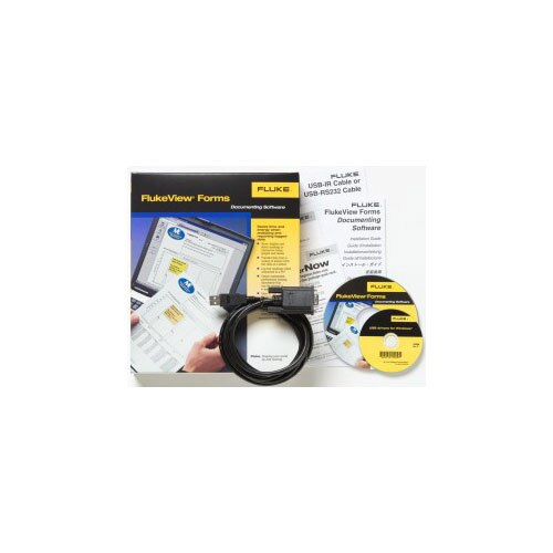 Fluke FVF-SC4 FlukeView Forms Software w/Cable for 8845/8846