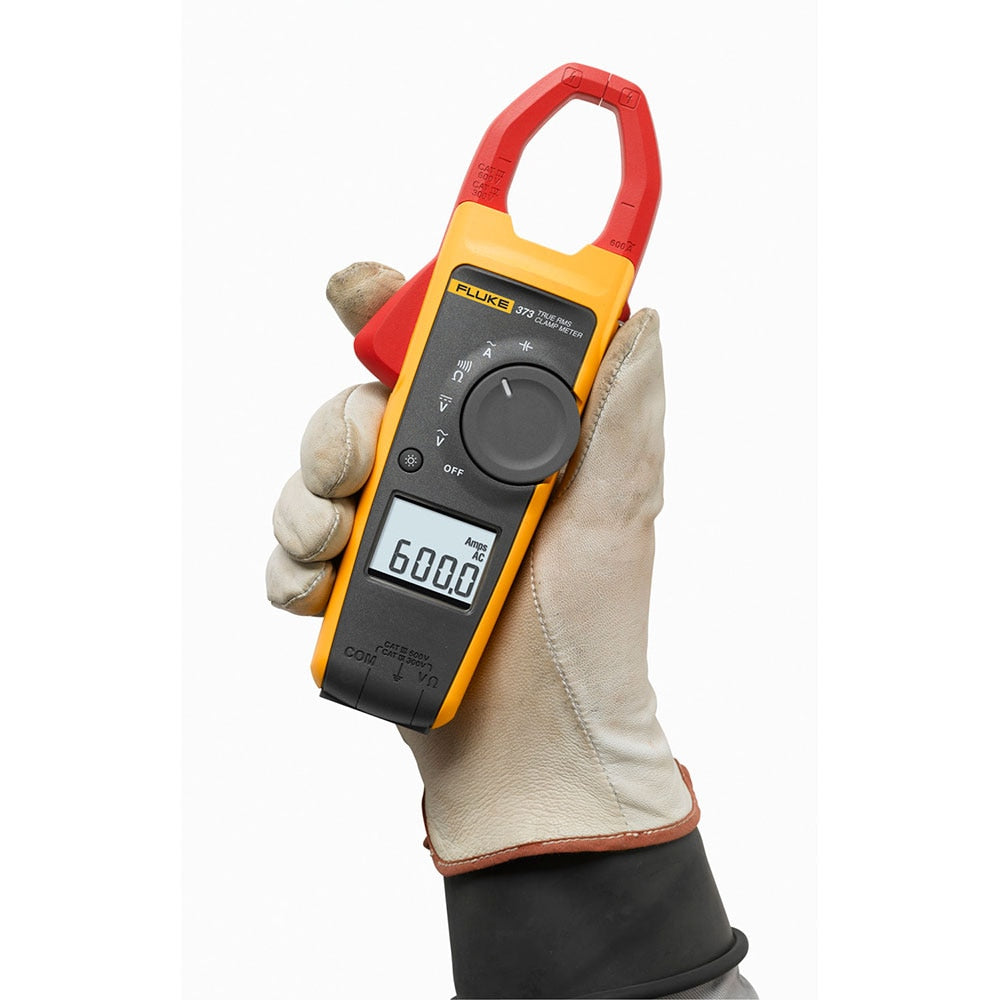 Fluke 373 600 A AC 600V DC True RMS Clamp Meter - 5