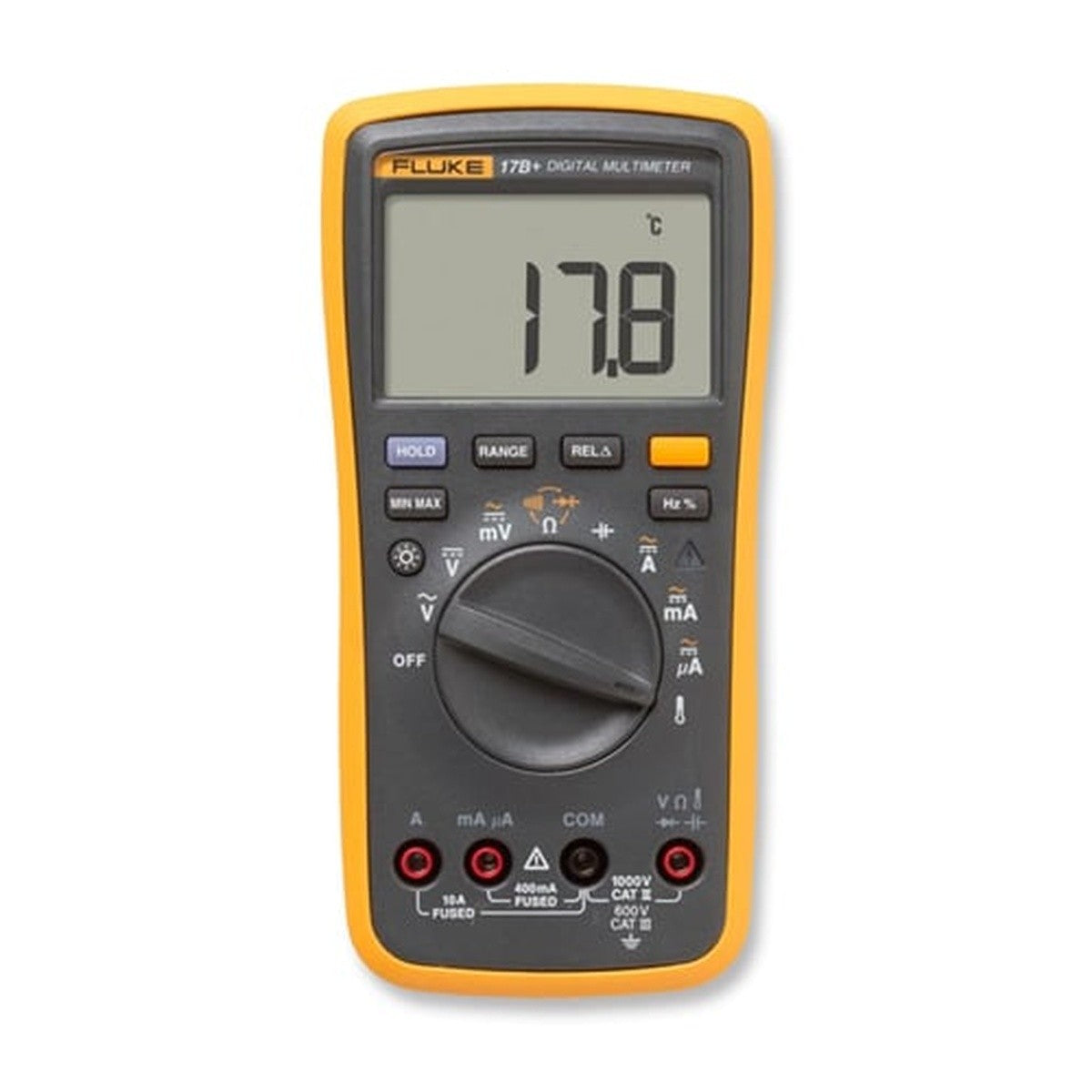 Fluke FLUKE-17B+ ESP 17B+ Digital Multimeter - 1000V and 10A