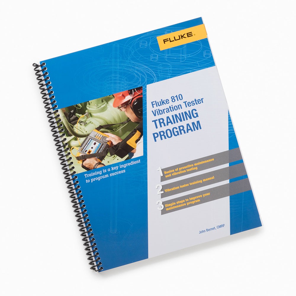Fluke 810 TRNG Vibration Tester Training Program Book for Model 810 - 2