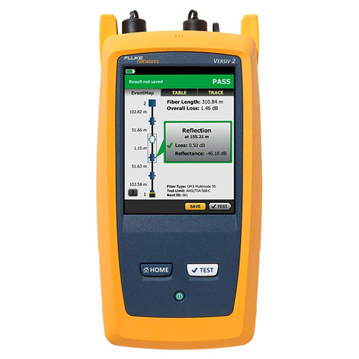 Fluke OFP2-100-Q OptiFiber Pro Quad OTDR V2 with WiFi for Enterprise Fiber Testing